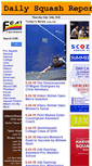Mobile Screenshot of dailysquashreport.com